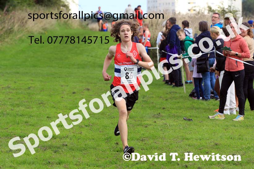 Mens and Womens under-17s, Farringdon Cross Country Relays, Sunderland.  Photo: David T. Hewitson/Sports for All Pics